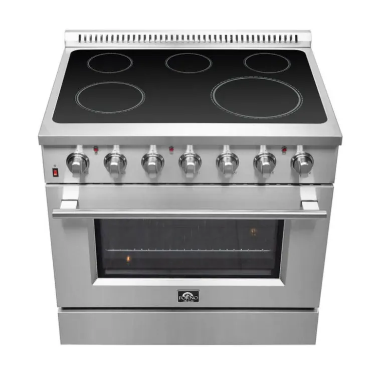 FORNO 36 In Range 36" Electric Glass-Ceramic - FFSEL6083-36 Stainless Discount