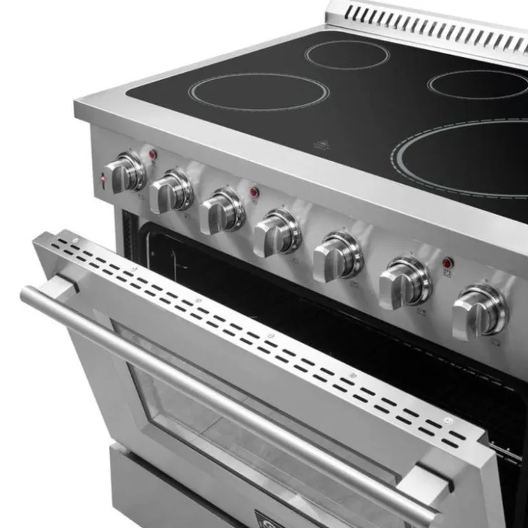 FORNO 36 In Range 36" Electric Glass-Ceramic - FFSEL6083-36 Stainless Discount