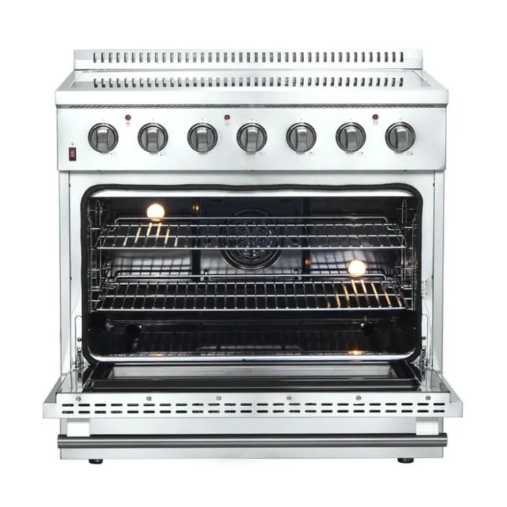 FORNO 36 In Range 36" Electric Glass-Ceramic - FFSEL6083-36 Stainless Discount