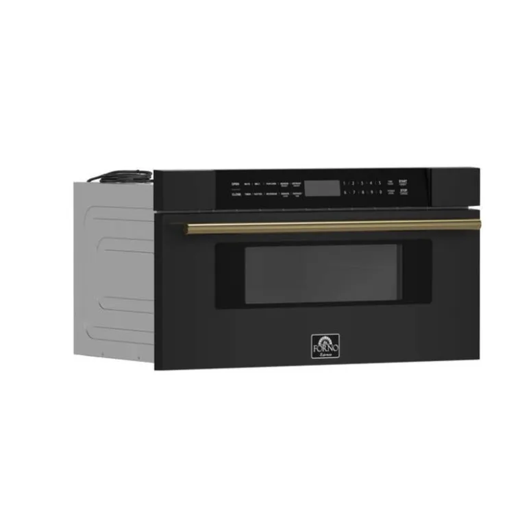 FORNO 30" Microwave Drawer 1500 30" FMWDR3000-30 Black Clearance