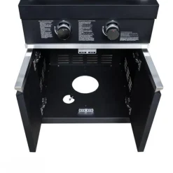 FORNO All’Aperto Outdoor Kitchen with Pizza Oven, Plancha, Sink & Beverage Centre - 99 600 BTU