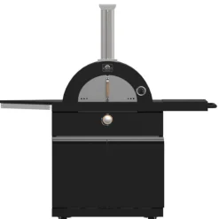 FORNO All'Aperto Outdoor Kitchen with BBQ, Pizza Oven, Sink and Bar – 87,600 BTU Black Online