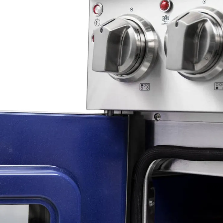 FORNO Freestanding Electric Range with French Doors 30" Electric Glass-Ceramic - FFSEL6955-30 Stainless Online