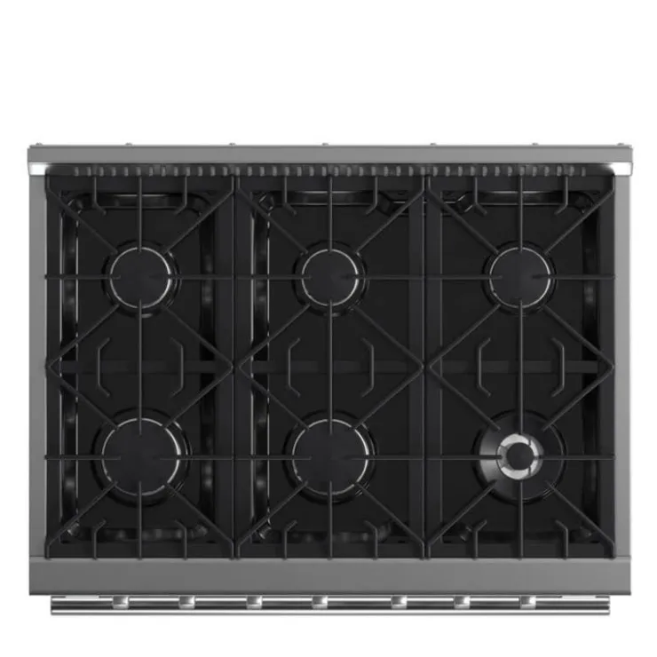 FORNO Gas Range 36" Electric Gas - FFSGS6244-36 Stainless Online