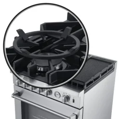FORNO Gas Range 30" Electric Gas - FFSGS6276-30 Stainless