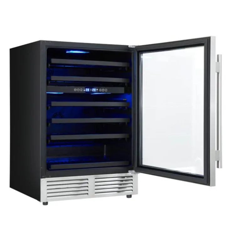 FORNO 24-Inch Wine Cooler 24" - FWCDR6634-24S Stainless Clearance