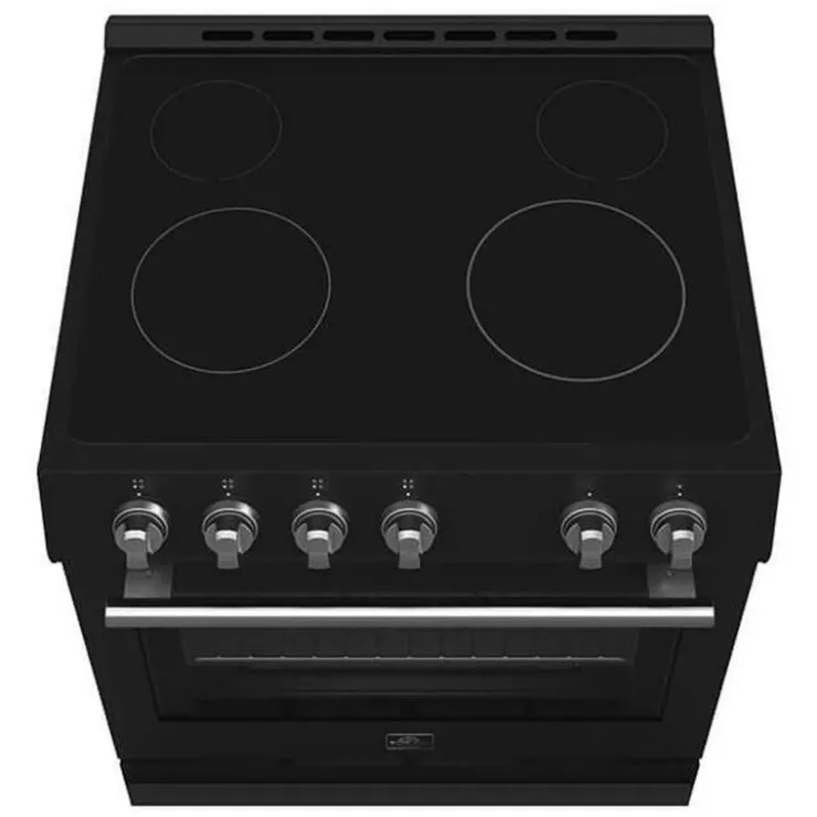 FORNO Range 30" Electric Glass-Ceramic - FFSEL6022-30 Black Clearance