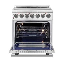 FORNO Range 30" Electric Gas - FFSEL6020-30 Stainless Discount