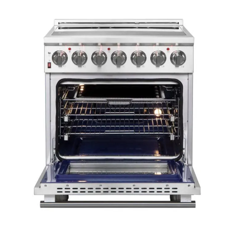 FORNO Range 30" Electric Gas - FFSEL6020-30 Stainless Discount