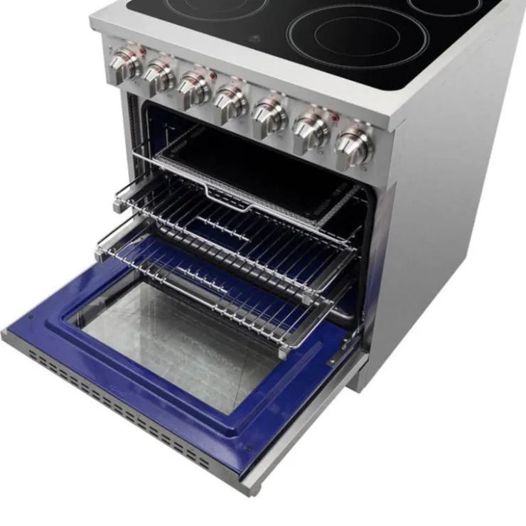 FORNO Range 30" Electric Gas - FFSEL6020-30 Stainless Discount