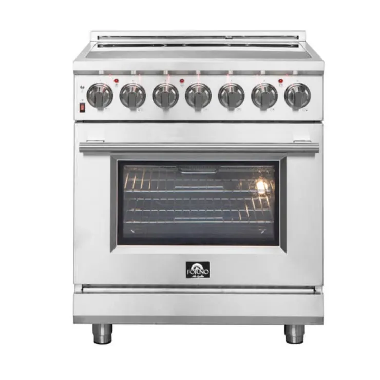 FORNO Range 30" Electric Gas - FFSEL6020-30 Stainless Discount