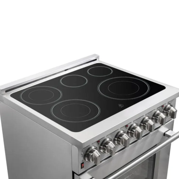 FORNO Range 30" Electric Gas - FFSEL6020-30 Stainless Discount
