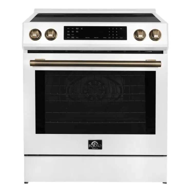 FORNO Range 30" Electric Induction - FFSIN0905-30 White