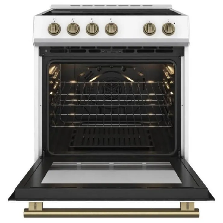 FORNO Range 30" Electric Glass-Ceramic - FFSEL6022-30 White