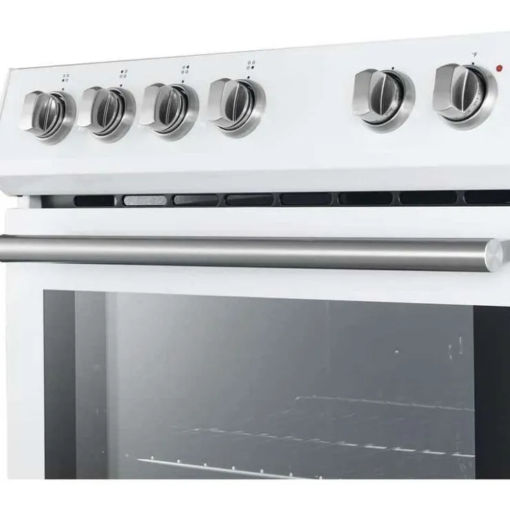 FORNO Range 30" Electric Glass-Ceramic - FFSEL6022-30 White