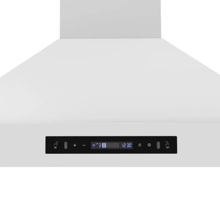 FORNO Wall-Mounted Range Hood Wall Mount 35.2" , 375 CFM - FRHWM5503-36 White New