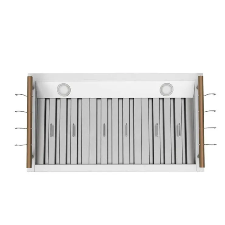 FORNO Wall-Mounted Range Hood Wall Mount 35.2" , 375 CFM - FRHWM5503-36 White New