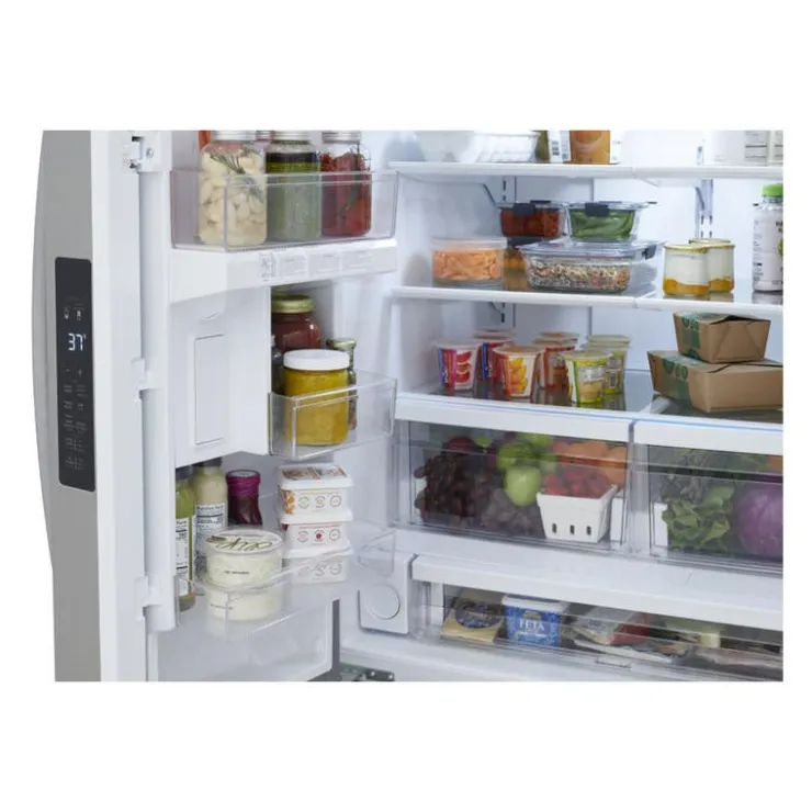 Frigidaire 28,8 36 In Cu Ft Refrigerator Bottom Freezer, French door - FRFN2813AF Stainless Sale