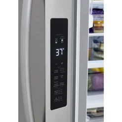 Frigidaire 28,8 36 In Cu Ft Refrigerator Bottom Freezer, French door - FRFN2813AF Stainless Sale