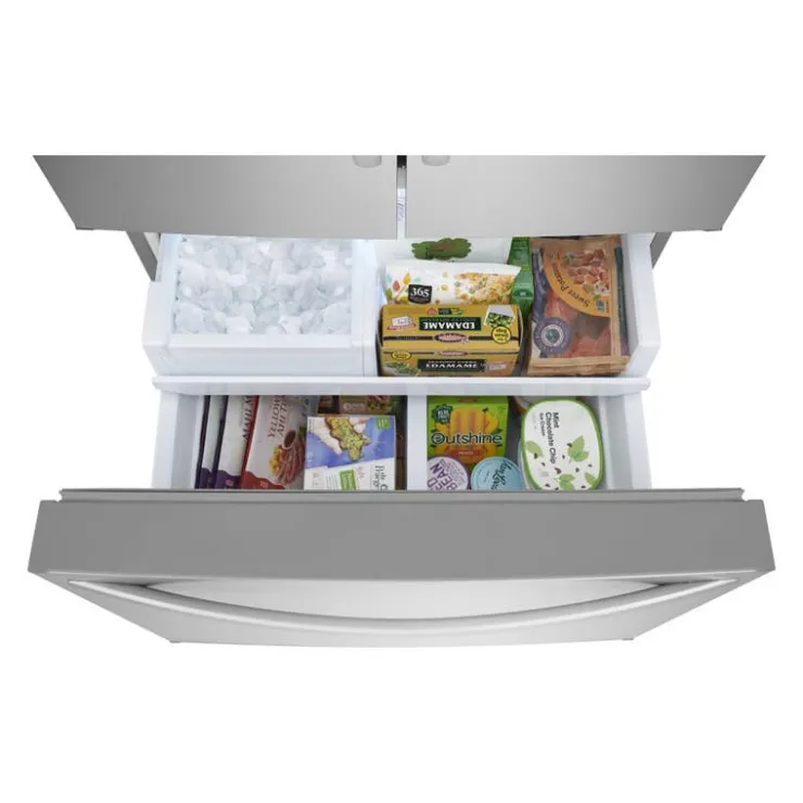 Frigidaire 28,8 36 In Cu Ft Refrigerator Bottom Freezer, French door - FRFN2813AF Stainless Sale