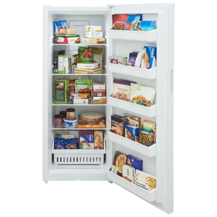 Frigidaire 16 cu ft 28 in Convertible Refrigerator/Freezer All refrigerator, Convertible Freezer - FFUE1626AW White Clearance