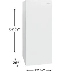 Frigidaire 16 cu ft 28 in Convertible Refrigerator/Freezer All refrigerator, Convertible Freezer - FFUE1626AW White Clearance