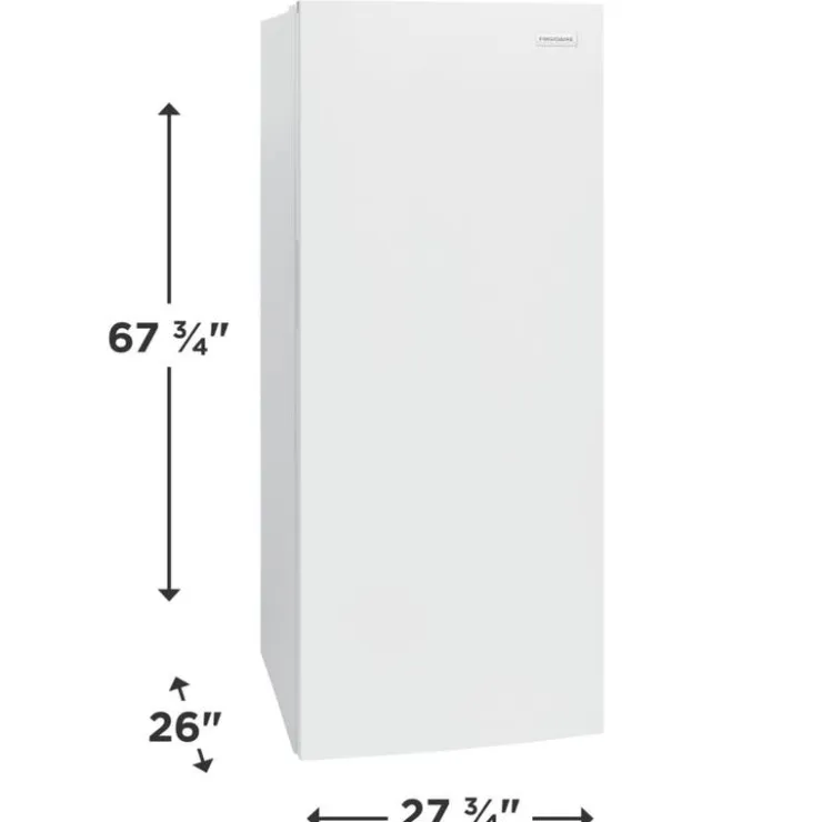Frigidaire 16 cu ft 28 in Convertible Refrigerator/Freezer All refrigerator, Convertible Freezer - FFUE1626AW White Clearance