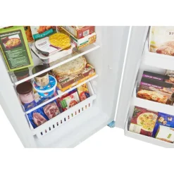 Frigidaire 16 cu ft 28 in Convertible Refrigerator/Freezer All refrigerator, Convertible Freezer - FFUE1626AW White Clearance