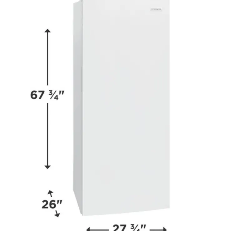 Frigidaire 13 cu. ft. 28 in Convertible Refrigerator/Freezer All refrigerator, Convertible Freezer - FFUE1326AW White Best