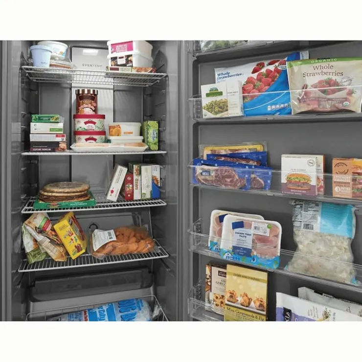 Frigidaire 20 Cu Ft 33 In Freezer , Vertical, 33" - FFUE2022AF Stainless New