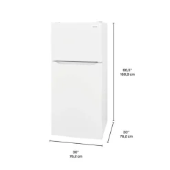 Frigidaire 18 Cu ft 30 In Refrigerator Top Freezer - FFHT1814YW White Discount