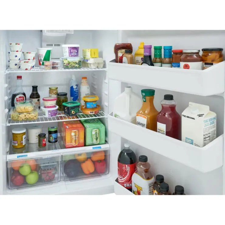 Frigidaire 18 Cu ft 30 In Refrigerator Top Freezer - FFHT1814YW White Discount