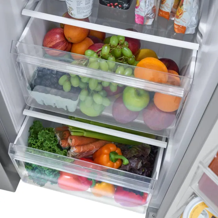 Frigidaire 21,4 Cu ft 36 In Refrigerator Side by side - FRSG2115AV Stainless Outlet