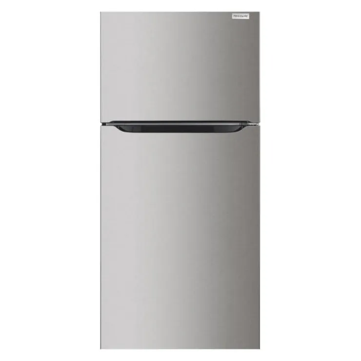 Frigidaire 18 Cu Ft 30 In Refrigerator Top Freezer - FRTE1835AV Stainless New