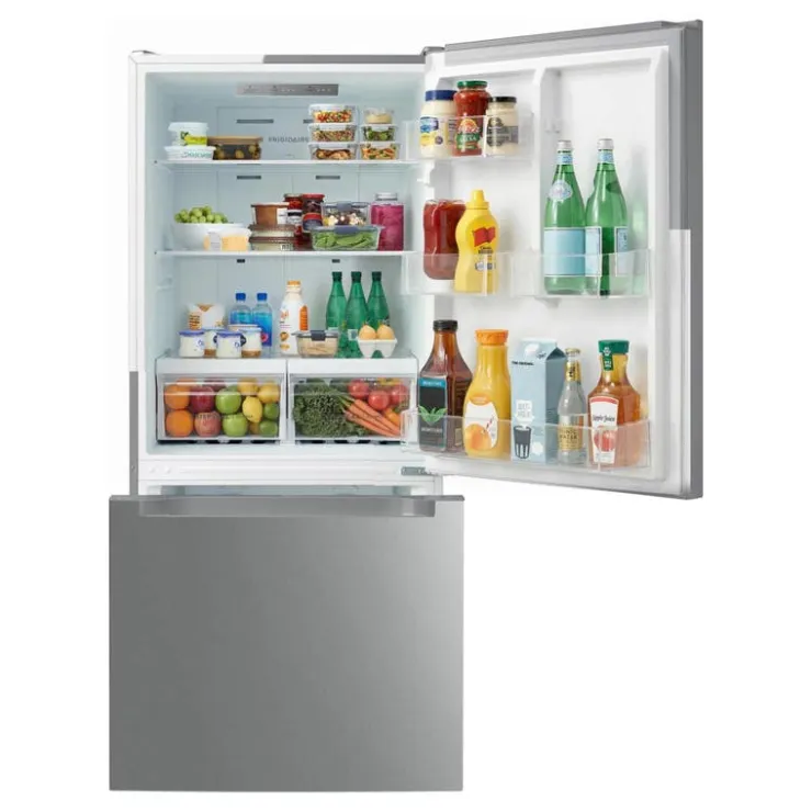 Frigidaire 19 Cu ft 30 In Refrigerator Bottom Freezer - FRBE1925AF Stainless Outlet
