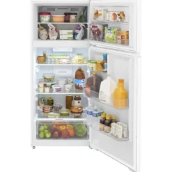 Frigidaire 16 Cu Ft 28 In Refrigerator Top Freezer - FRTE1622AW White