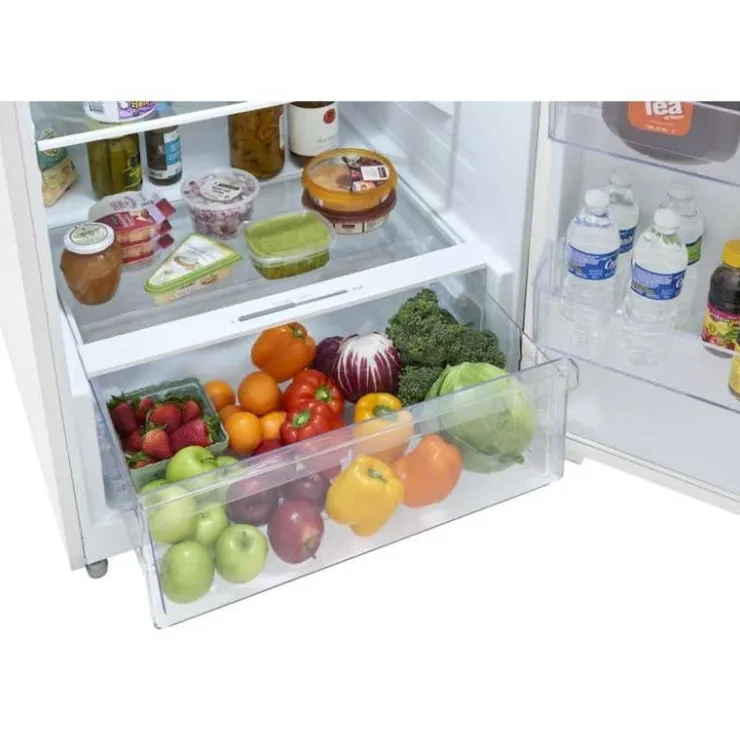 Frigidaire 16 Cu Ft 28 In Refrigerator Top Freezer - FRTE1622AW White