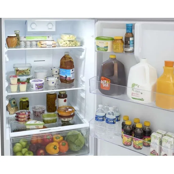 Frigidaire 16 Cu Ft 28 In Refrigerator Top Freezer - FRTE1622AW White