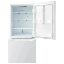 Frigidaire 19 Cu ft 30 In Refrigerator Bottom Freezer - FRBE1925AW White Hot