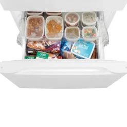 Frigidaire 19 Cu ft 30 In Refrigerator Bottom Freezer - FRBE1925AW White Hot