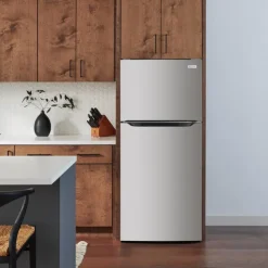 Frigidaire 18 Cu ft 30 In Refrigerator Top Freezer - FRTE1835AS Stainless Outlet