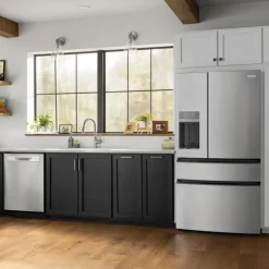 Frigidaire 26,3 Cu Ft 36 In Refrigerator Bottom Freezer, French door - FRMS2733AV Stainless Sale
