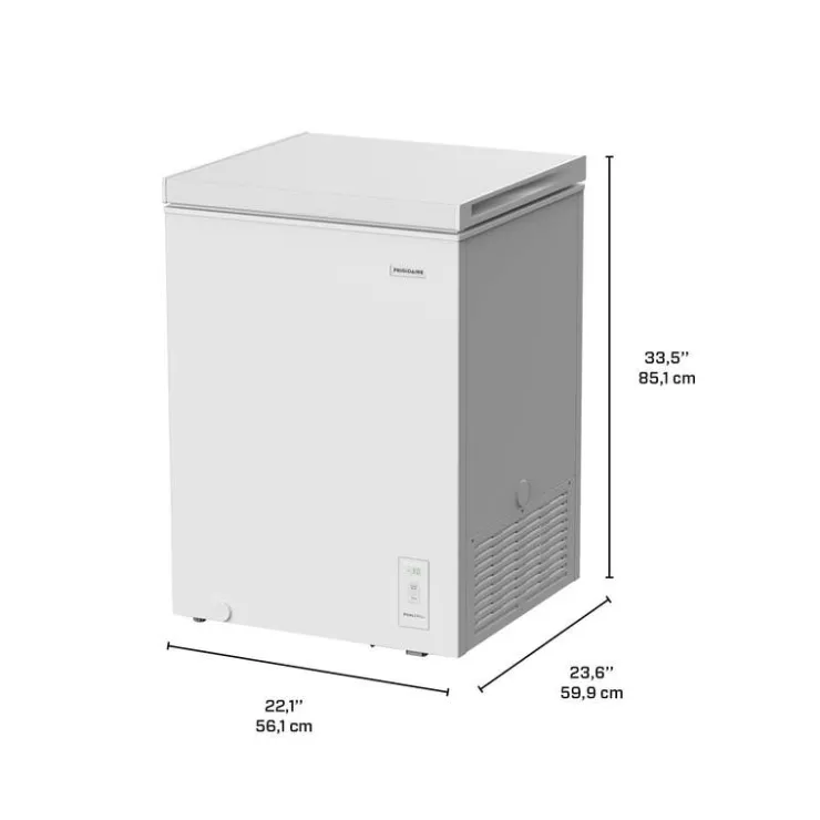 Frigidaire 5 cu ft Convertible Freezer , Honrizontal, 22.05" - FFCS0562AW White New