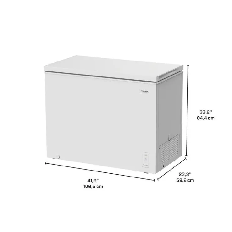 Frigidaire 10 cu ft Convertible Freezer , Honrizontal, 23.31" - FFCS1062AW White Sale
