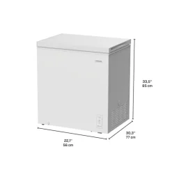 Frigidaire 7 cu ft Convertible Freezer , Honrizontal, 22.05" - FFCS0762AW White Discount