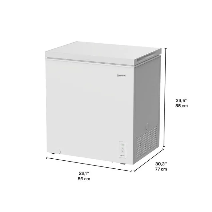 Frigidaire 7 cu ft Convertible Freezer , Honrizontal, 22.05" - FFCS0762AW White Discount
