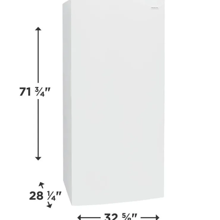 Frigidaire 20 cu. ft. Freezer , Vertical, 32" - FFUE2022AW White Best
