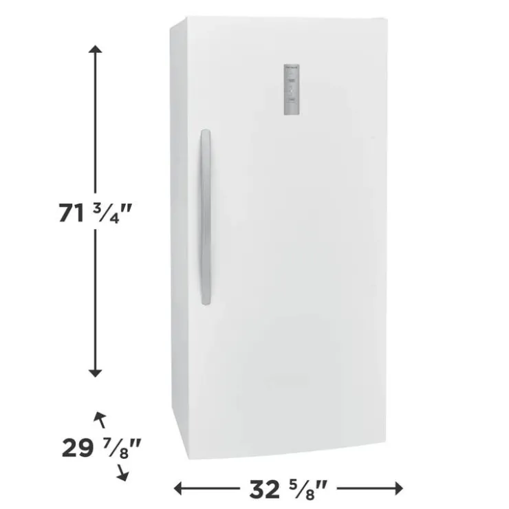 Frigidaire 20 cu. ft. Freezer , Vertical, 32" - FFUE2024AW White Clearance