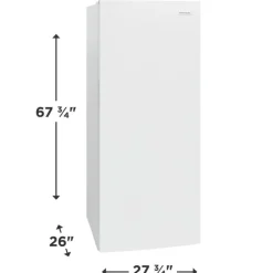 Frigidaire 16 Cu. Ft. Garage Ready Upright Refrigerator All refrigerator - FRAE1626AW White Best
