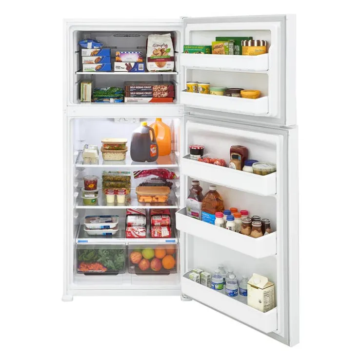 Frigidaire 20 Cu ft Refrigerator Top Freezer - FFHT2022AW White Best